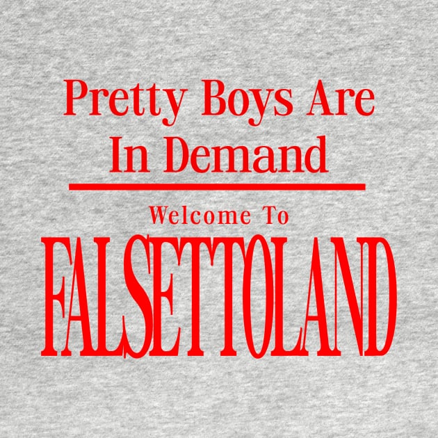 FALSETTOLAND by spaceagebarbie